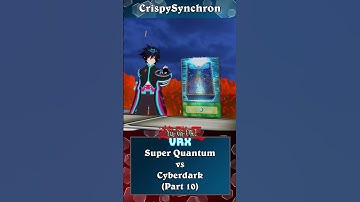 6000ATK Fusion Monster ATTACKS! NEW Yugioh Series! VRX! Super Quantum Vs Cyberdark (Part 10) #shorts