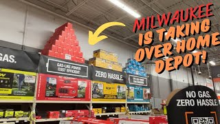 HUGE NEW Milwaukee Tool Displays at Home Depot! SO MANY DEALS!