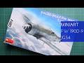Miniart 1/48 Fw 190D-9 Early Prod. JG54 Grunherz (48035) Review