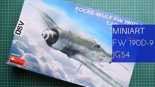 Miniart 1/48 Fw 190D-9 Early Prod. JG54 Grunherz (48035) Review
