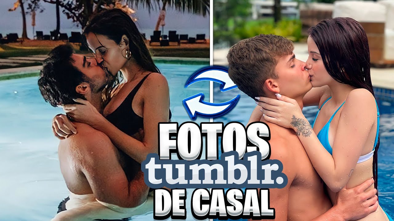 IMITANDO FOTOS TUMBLR DE CASAL NA PISCINA! Com Maria Nicolly e Maria Emanuelly!•Irmãos Scribel•