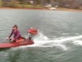 Hydroplane 8' Boat 18 and 10 Hp. Hydroplane 8' Boat 18 and 10 Hp.