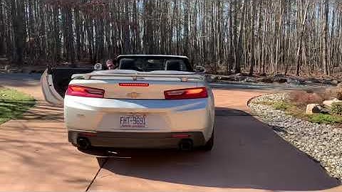 2017 Chevrolet Camaro SS - Muffler Delete/Exhaust Modified