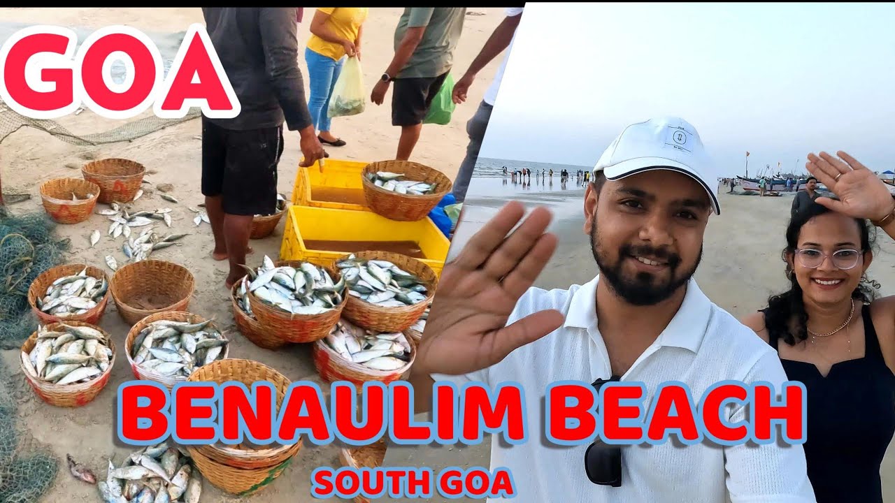 BENAULIM BEACH GOA | SOUTH GOA | FULL TOUR| CURRENT SITUATION | FISHING BOATS |Goa vlogs|