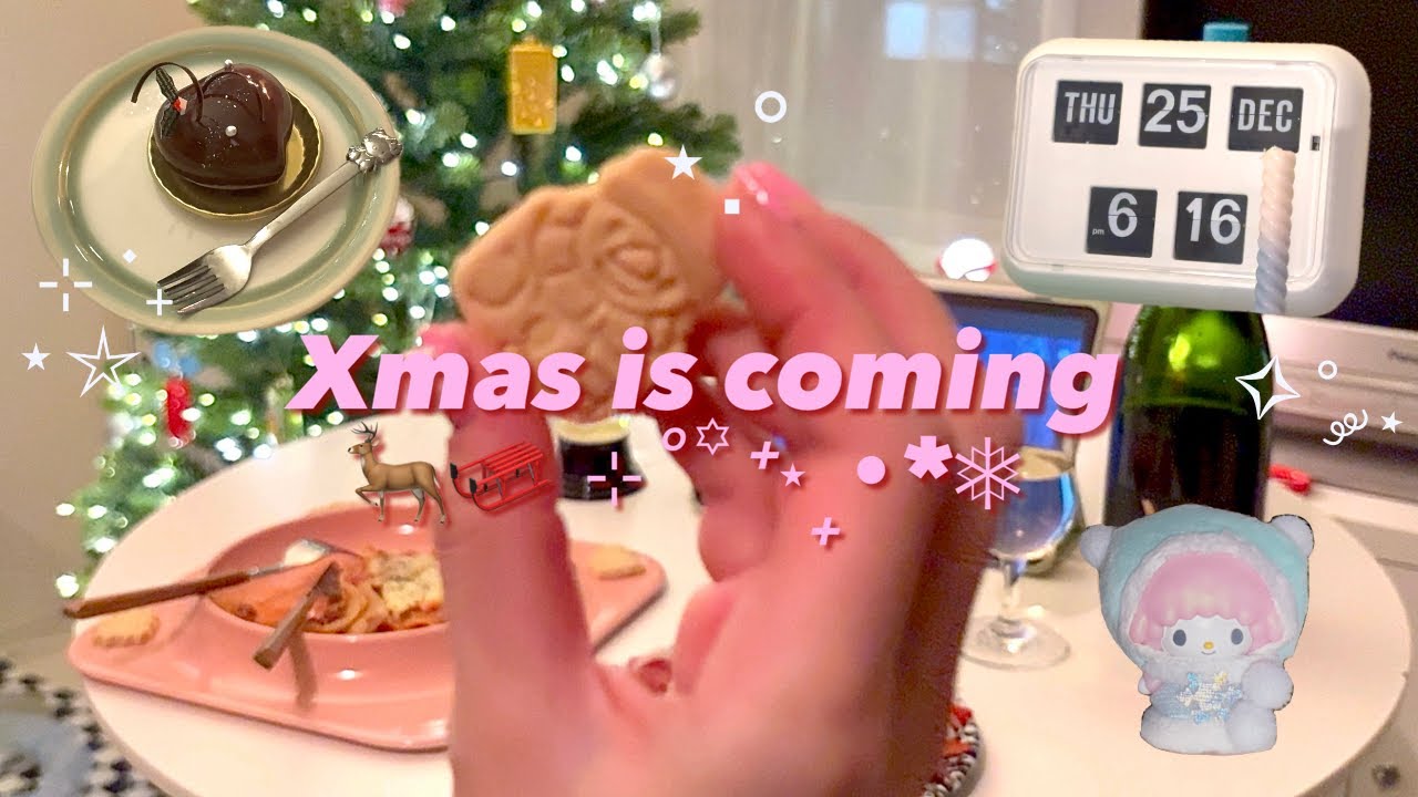 【vlog】クリスマスがやってきた‧₊˚🎄✩ |イルミネーション｜クリスマスディナー🍽️｜購入品