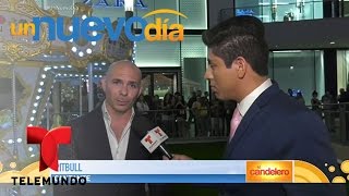 Pitbull le manda un mensaje a los cubanos de la isla | Un Nuevo Día | Telemundo