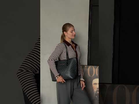 Жіноча сумка-шопер Michael Kors чорна з екошкіри Майкл Корс, видео 1