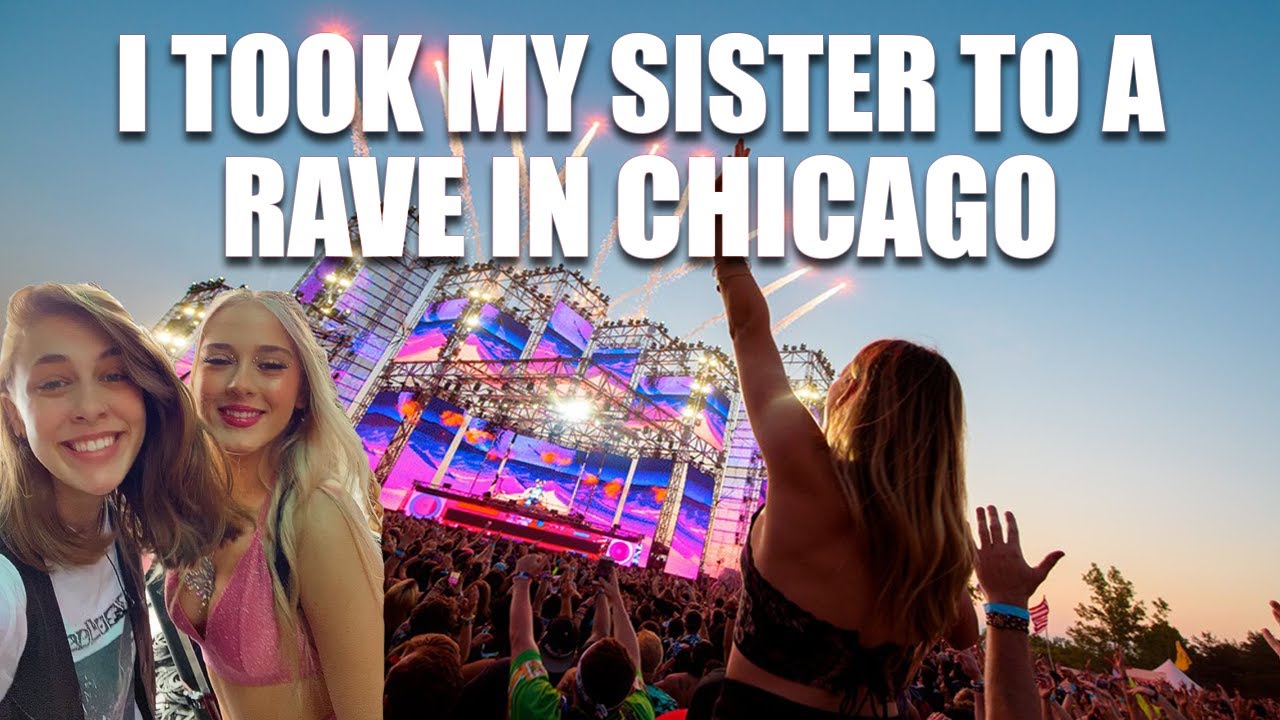 I took my Sister to a RAVE in CHICAGO!? - OnlyJayus Spring Awakening Festival Vlog