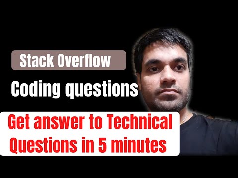 How to Ask Technical Code Questions on Stack Overflow
