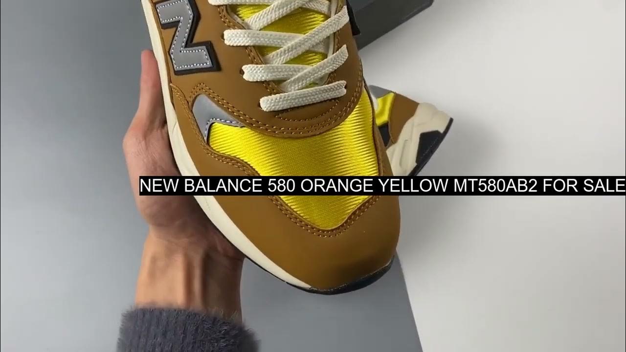 New balance 580 yellow Clearance