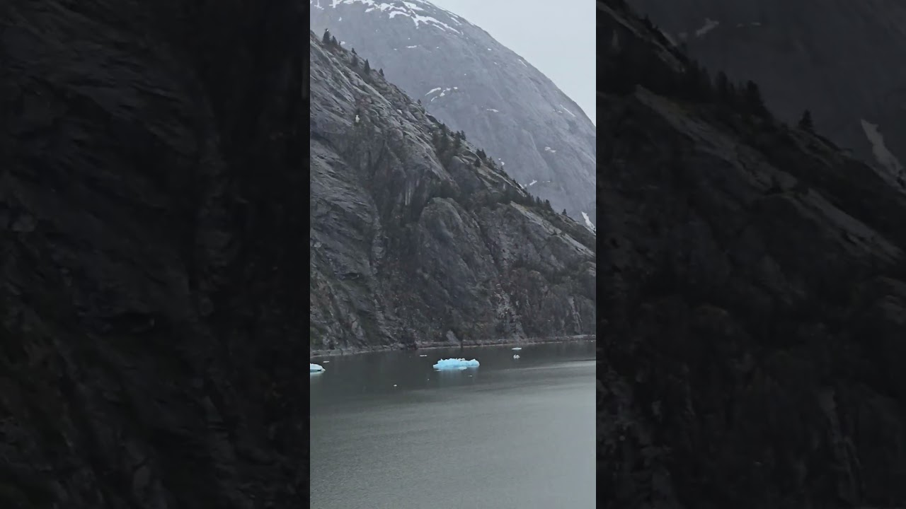 Approaching Glacier at Endicott Arm to see Dawes Glacier