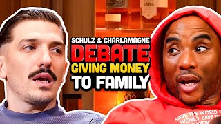 Andrew Schulz DEBATES Charlamagne On Giving Money To Family