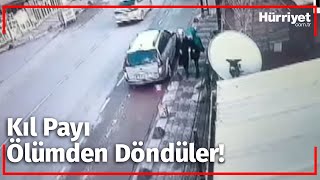 Sultanbeyli'de Kontrolünü Kaybeden Sürücü İki Genç Kıza Çarptı