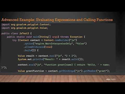 Executing JavaScript with GraalVM in Java 21 Without Manual Installations