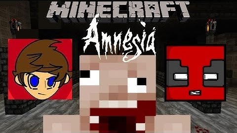 Minecraft Horror Map: Amnesia- Part 1 - w/Spiff, Taquito, Paul and David
