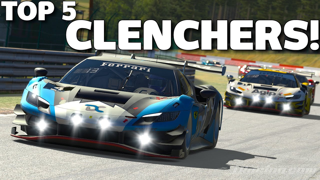 My TOP 5 most ANXIETY INDUCING turns in Sim Racing!