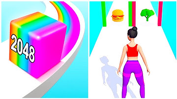Jelly Run 2048 vs Twerk Race 3D - Ultimate Mobile Game Showdown! (Gameplay & Max Level)