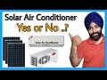 Solar air conditioner | Solar AC | Solar AC cost | Solar AC in india | Emm Vlogs