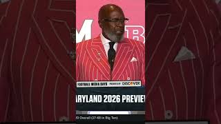 Michael Locksley Talks Malik Washington's Improvement | Maryland Football