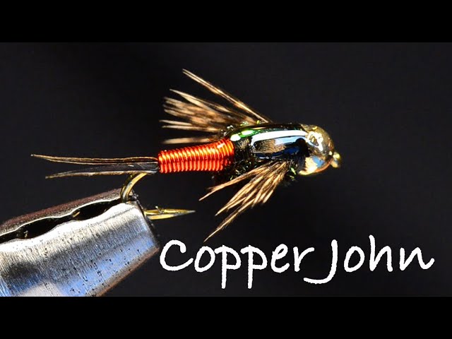 Barr's Copper John Beadhead Nymph Fly Tying Instructions - Tied by Charlie  Craven 