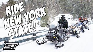 Snowmobile Adventures In Franklin County New York