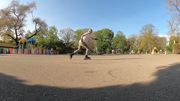 Wizard skating - combining full lions with both feet