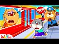 Mom, Where Are You? - Baby Got Lost in Subway Station - Wolfoo Kids Safety Tips 🤩Wolfoo Kids Cartoon