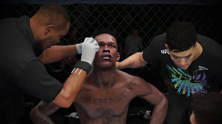 Conor McGregor vs Israel Adesanya Full fight- UFC 4 EA Sports