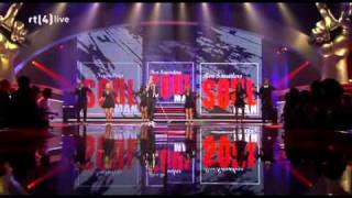 Ben Saunders in The Voice of Holland 14-01-2011