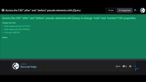 Access the CSS “:after” and ":before" pseudo-elements with jQuery