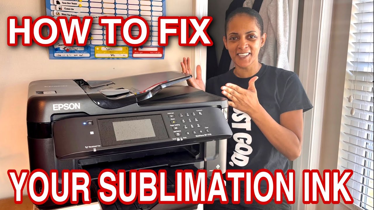 How to fix Your Sublimation Ink!  Get Your Colors Right With Your