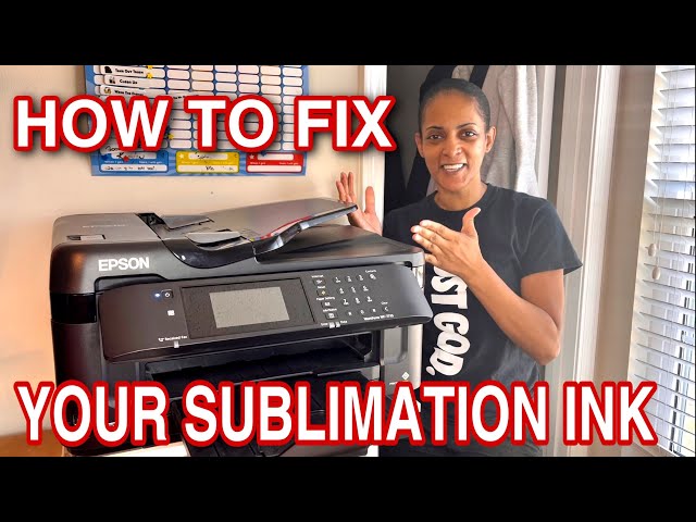 How to fix Your Sublimation Ink!  Get Your Colors Right With Your