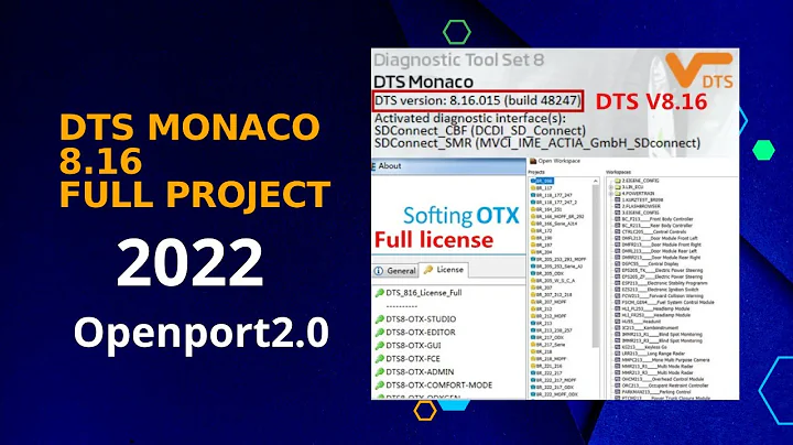 Installation Mercedes DTS Monaco 8 16 Coding Work Openport2.0