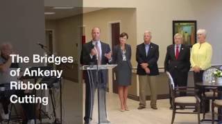 The Bridges of Ankeny Ribbon Cutting