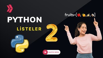 Python Dersleri -16  | Listeler-2