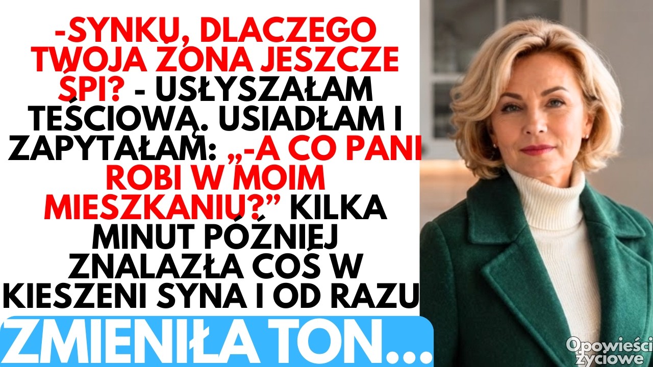 Wróciłam po nocnej zmianie do domu, a tam buty męża stały równo, kosz na śmieci był pusty, a koc złożony. Jan sam posprzątał. Bez proszenia, bez przypominania. Wiedziałam, że to może oznaczać...