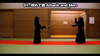 剣道二刀 DVD「実戦剣道～二刀の極意～」 の技をやってみた。I tried waza of DVD.