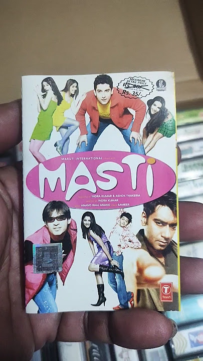 Masti#master audio cassette #youtubeshorts #bollywood #hindisong #7888929197