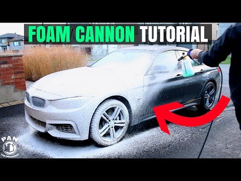 FOAM CANNON CAR WASH TUTORIAL !! (+GIVEAWAY!!) 
