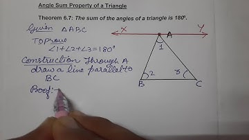 Theorem 6.7, Lines And Angles, CHAPTER 6, Class IX, Mathematics