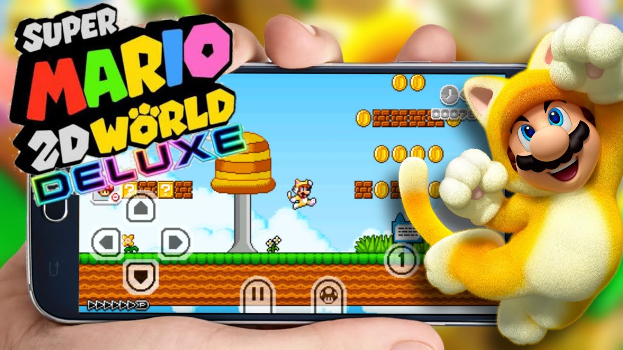 SAIU!! O MELHOR SUPER MÁRIO PARA ANDROID, JOGO COMPLETO