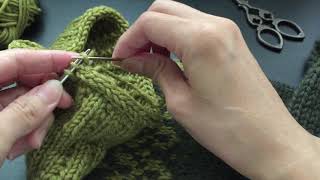 ICord bind off in the round and grafting