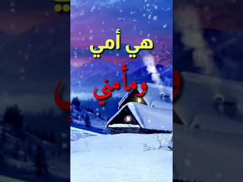 هي أمي و مأمني و أمالي اللهم إني استودعتك أمي