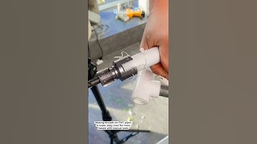 Practical Thread Maker Tool for PVC Pipes!
