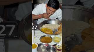 Matar Paneer & Puri Sabji or Pulao, Raita Rasgulla or Chole Chawal Khao 2000₹ le Jao? Food Challenge