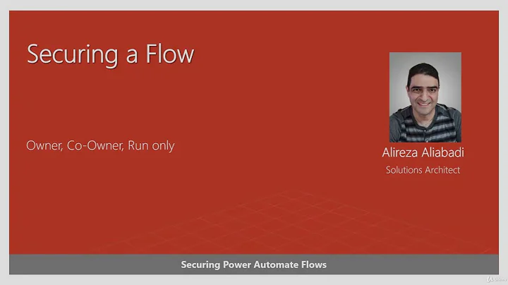 Introduction to Power Automate Security | Microsoft Power Automate (Flow) Crash Course