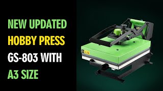 Sublimation Hobby Press Machine | Table size | Multipe functions