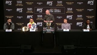 UFC 236: Полная пресс-конференция