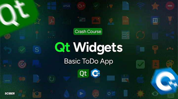 To-Do App in Qt C++ - Qt Widgets Crash Course