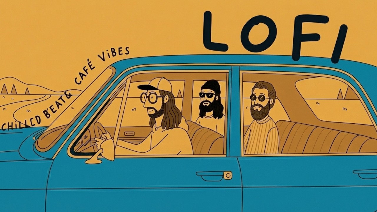 Upbeat Groove Jazzhop for Work, Driving & Café Vibes | Chill Study & Background Music